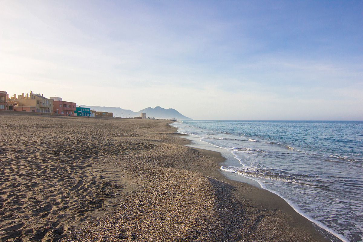 Una imagen de Playa San Miguel de Cabo de Gata