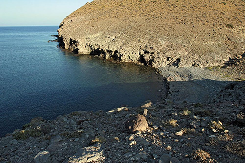 Una imagen de Cala Bergantín
